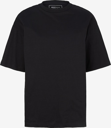 T-Shirt TOM TAILOR DENIM en noir : devant