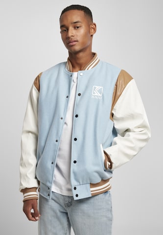 Karl Kani Between-Season Jacket in Blue: front