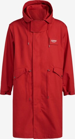 Manteau mi-saison ESPRIT en rouge : devant