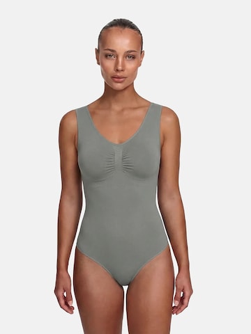 Body modelant 'Tank Bodysuit Sculpting Shapewear mit Slip' cfab (formerly creamy fabrics) en gris : devant