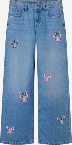 NAME IT Wide Leg Farkut 'NKF STITCH'' värissä sininen: etupuoli