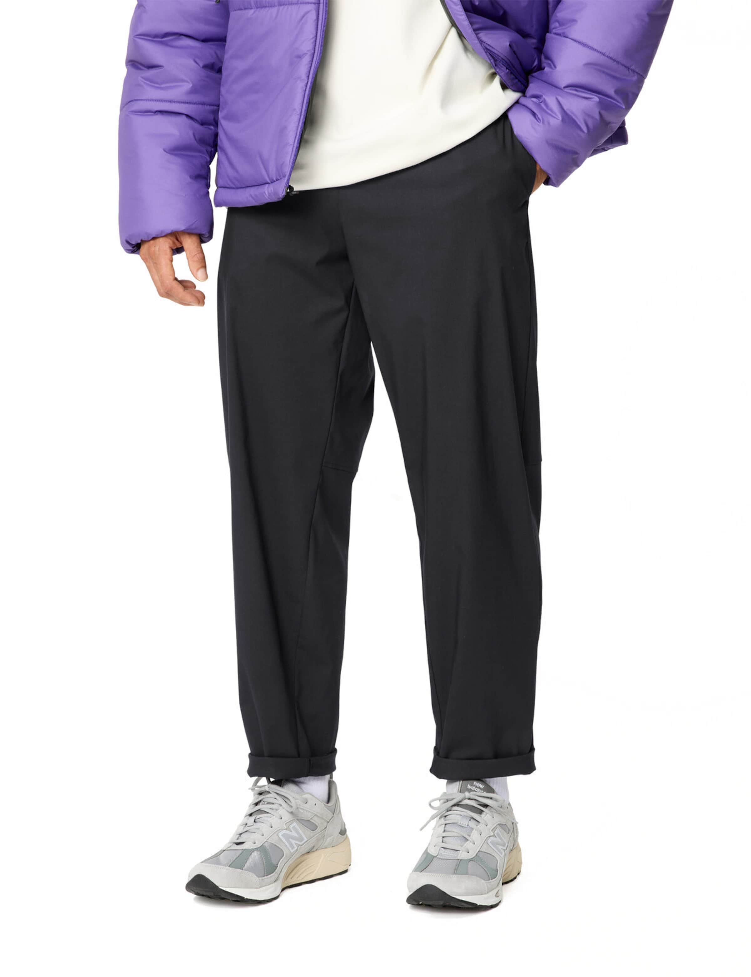 VAUDE Loosefit Outdoorbroek 'Najun' in Zwart