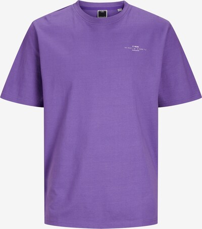 JACK & JONES T-Shirt en violet / blanc, Vue avec produit