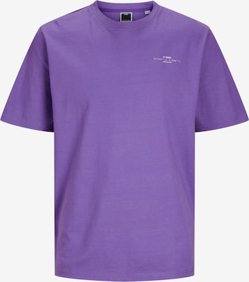 T-Shirt JACK & JONES en violet : devant