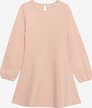 Calvin Klein Jeans Mekko värissä vaaleanpunainen: etupuoli