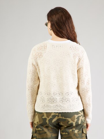 Vero Moda Curve Kardigán 'VMCAVA' - Béžová