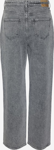 VERO MODA Wide leg Jeans 'TESSA ' in Grey