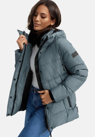 NAVAHOO Winterjas 'Sag ja XIV' in Blauw