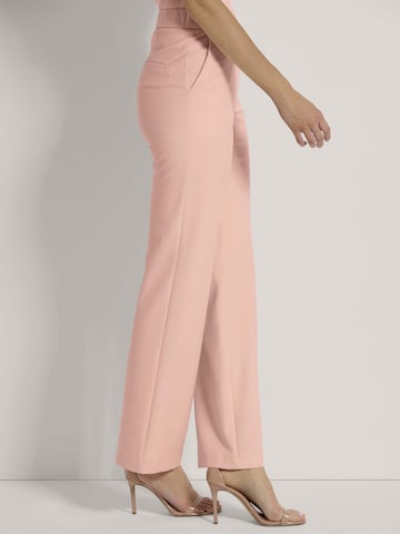 Bootcut Pantalon MADELEINE en rose