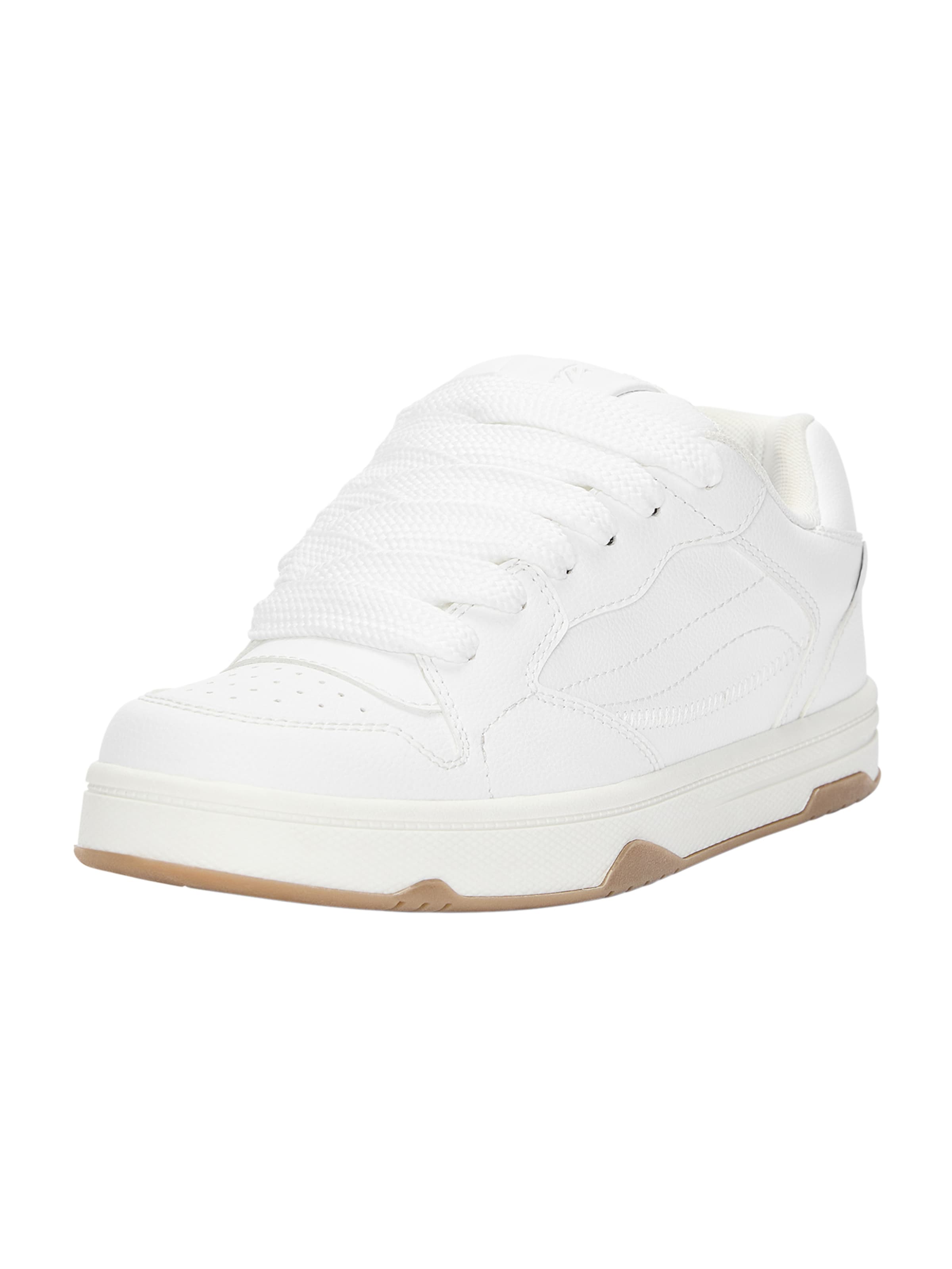 Sneaker bassa di Pull&Bear in bianco: frontale