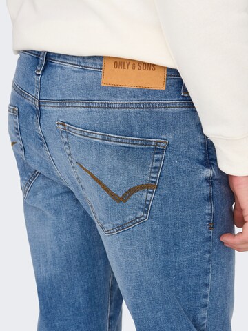 Only & Sons Slim fit Jeans 'ONSWEFT' in Blue