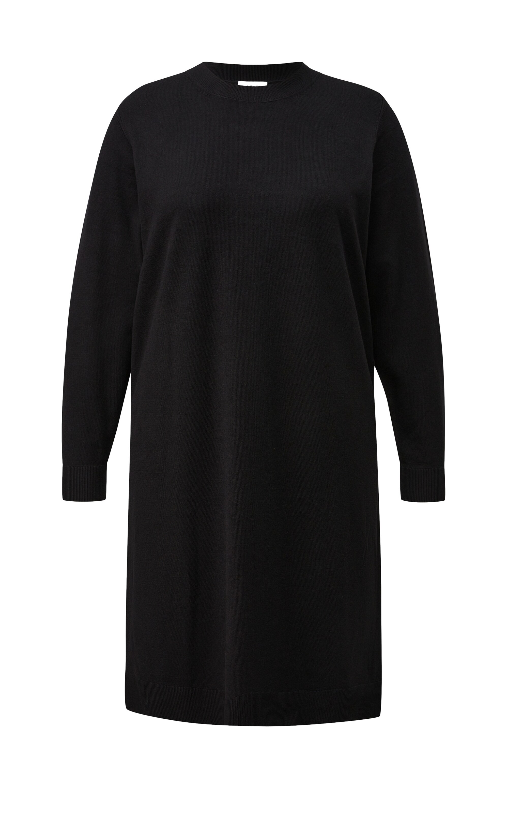 Robes en maille s.Oliver en noir : devant