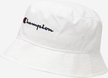 Champion Authentic Athletic Apparel Hat in White: front