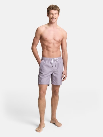 TOM TAILOR DENIM Swimming shorts in Purple