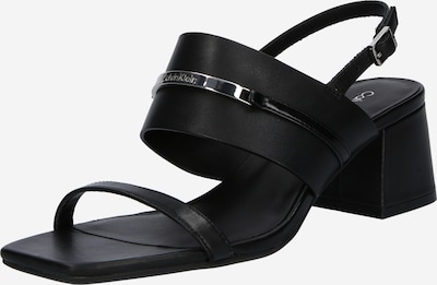 Sandalai iš Calvin Klein, spalva – juoda, Prekių apžvalga