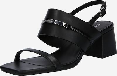 Calvin Klein Sandales en noir, Vue avec produit