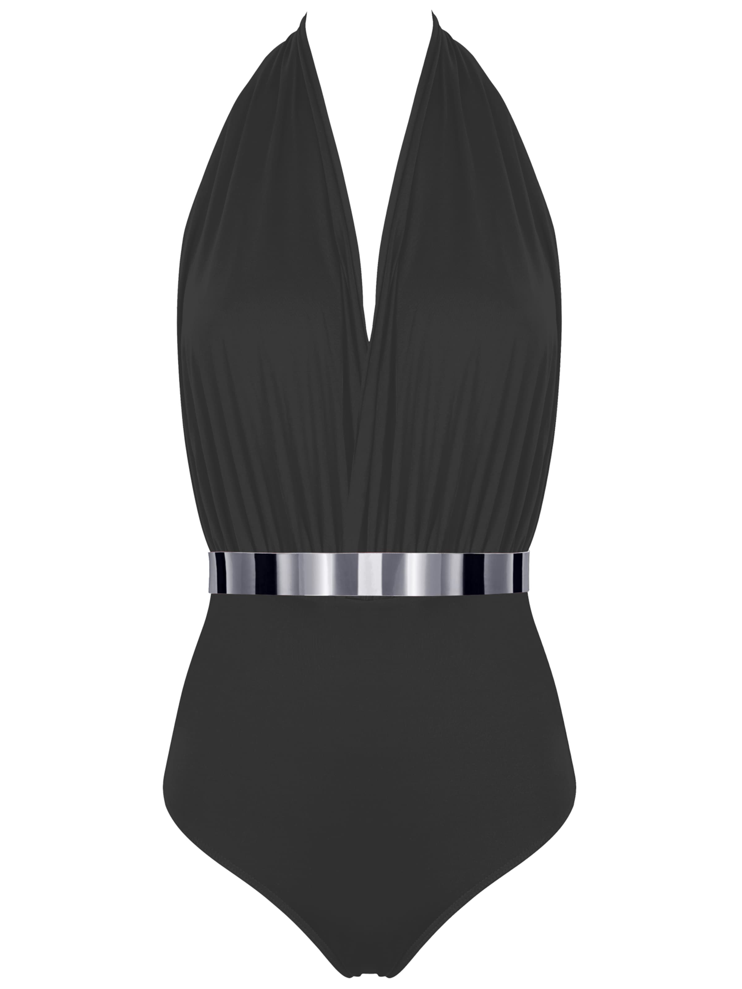 SEA ME SWIM Swimsuit &#x27;ST. TROPEZ Silver Edition&#x27; in Black, Item view