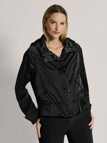 Veste mi-saison MADELEINE en noir : devant