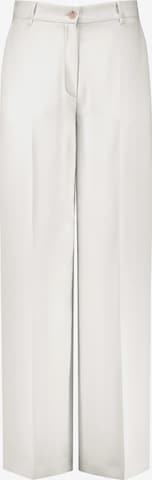 GERRY WEBER - Pierna ancha Pantalón de pinzas en blanco: frente