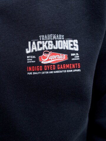 Jack & Jones Junior - Sudadera con cremallera en azul