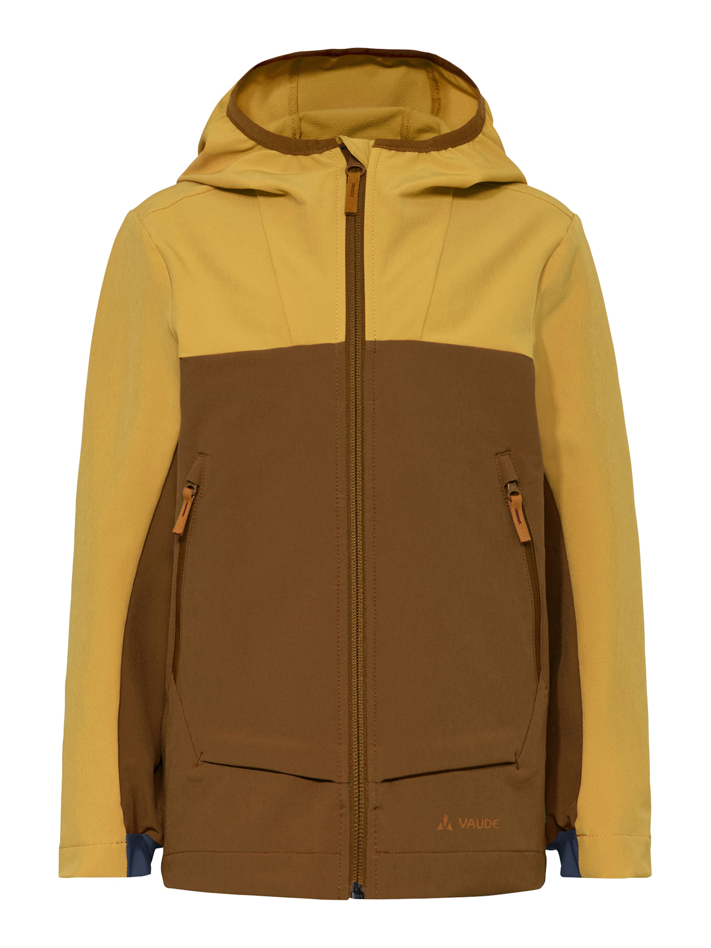 VAUDE Funktionsjacke ' Rokua' in Braun: Vorderseite