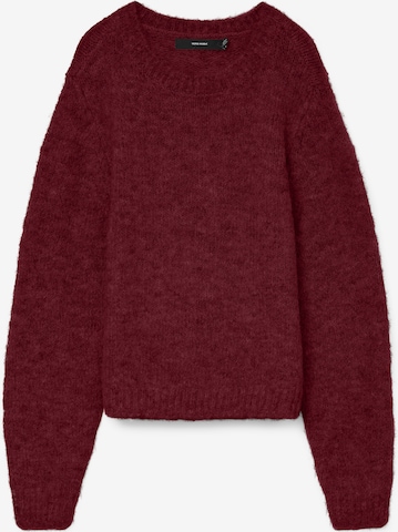 raudona VERO MODA Megztinis 'VMNOVAH': priekis