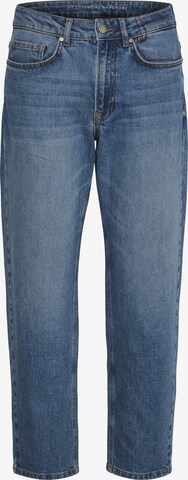 My Essential Wardrobe Tapered Jeans in Blue: front