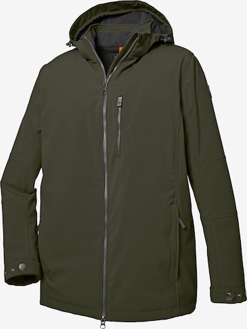 STOY Performance Jacket in Green: front