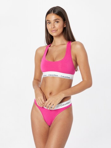 String Calvin Klein Underwear en rose