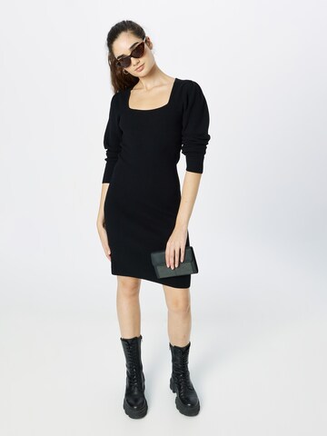 BOSS Knit dress 'Fabiate' in Black