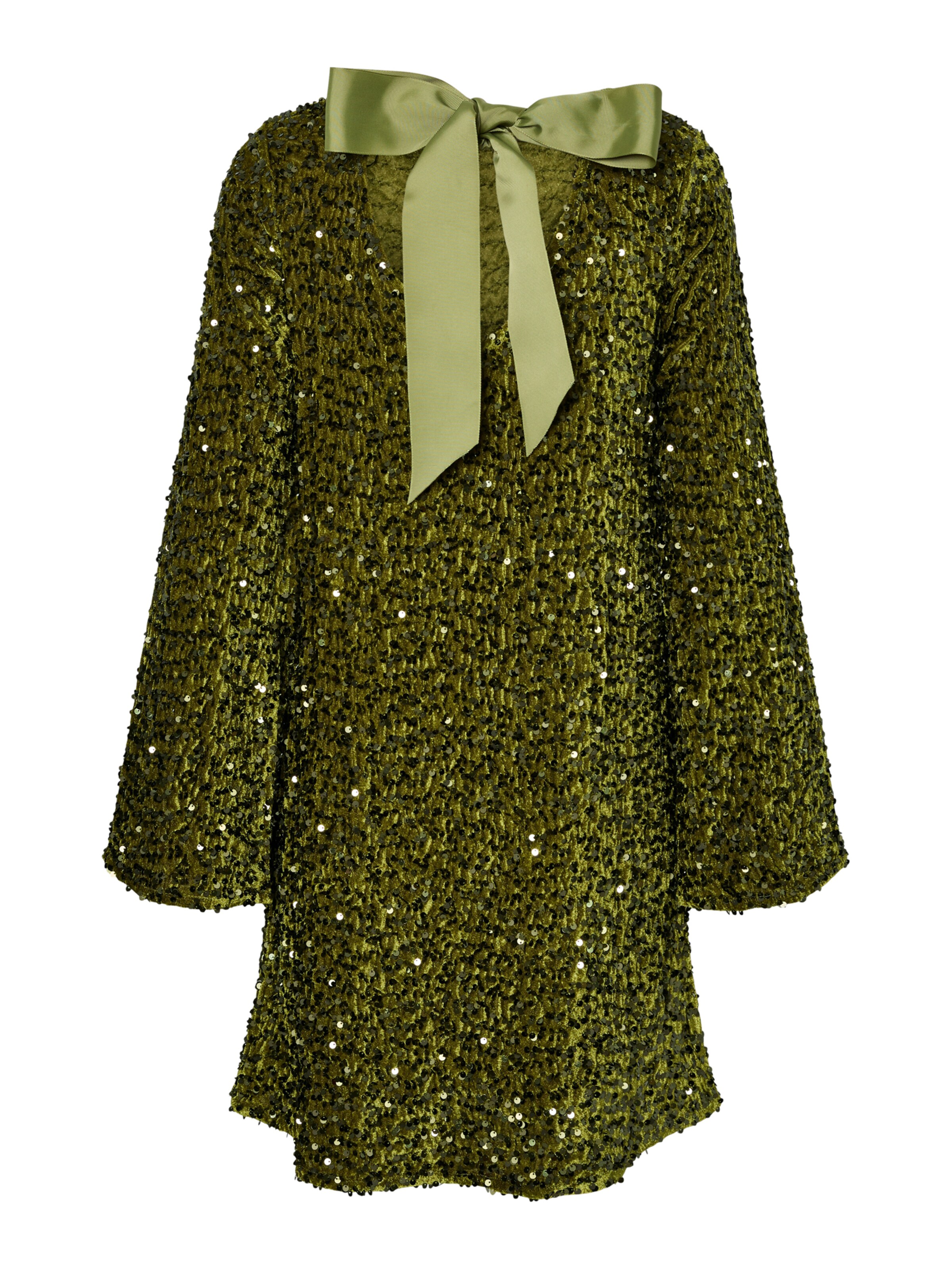 PIECES Рокля за коктейл 'PCKam' в зелено