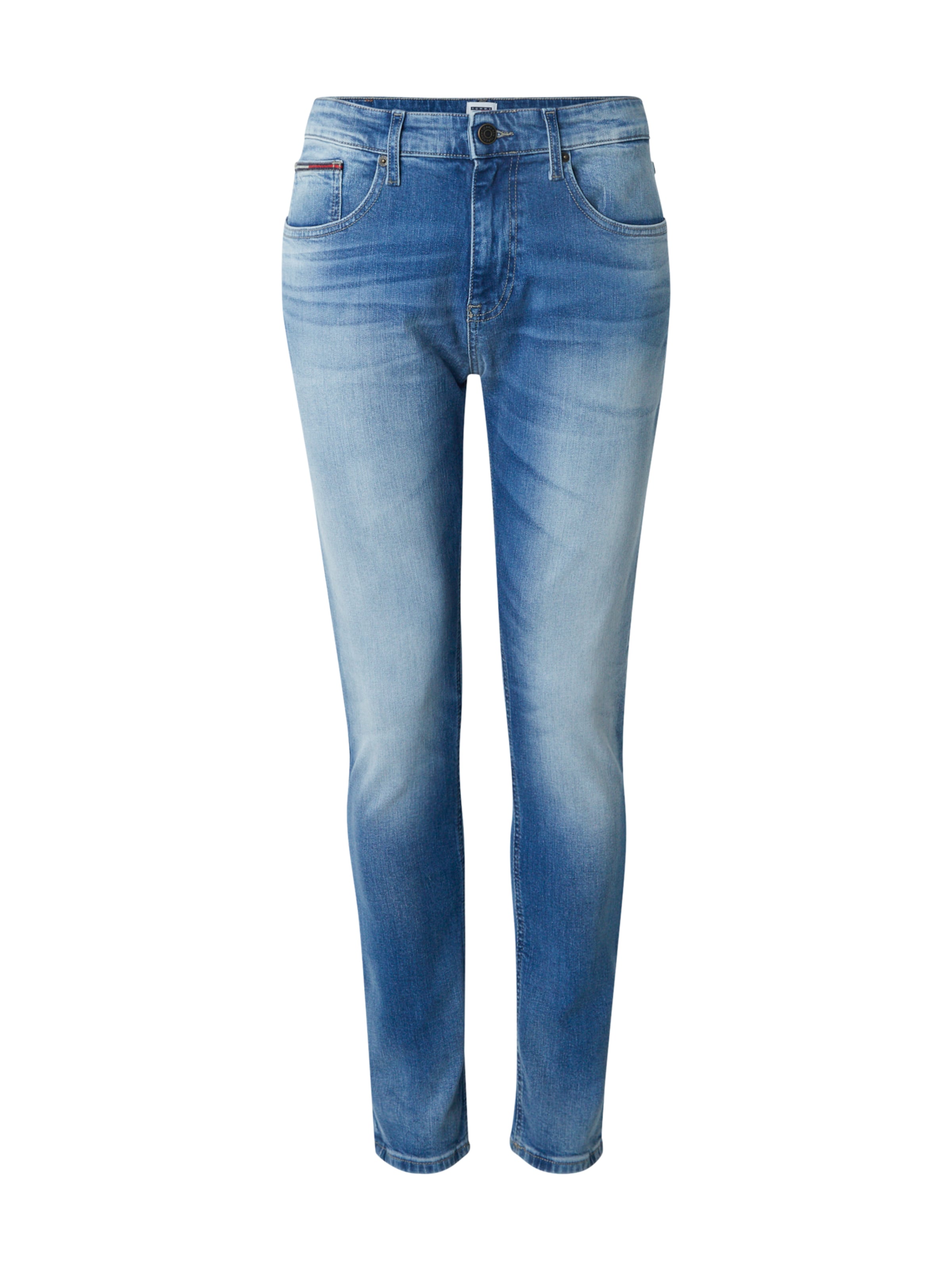 Tommy JeansSlimfit Traperice - plava boja: prednji dio