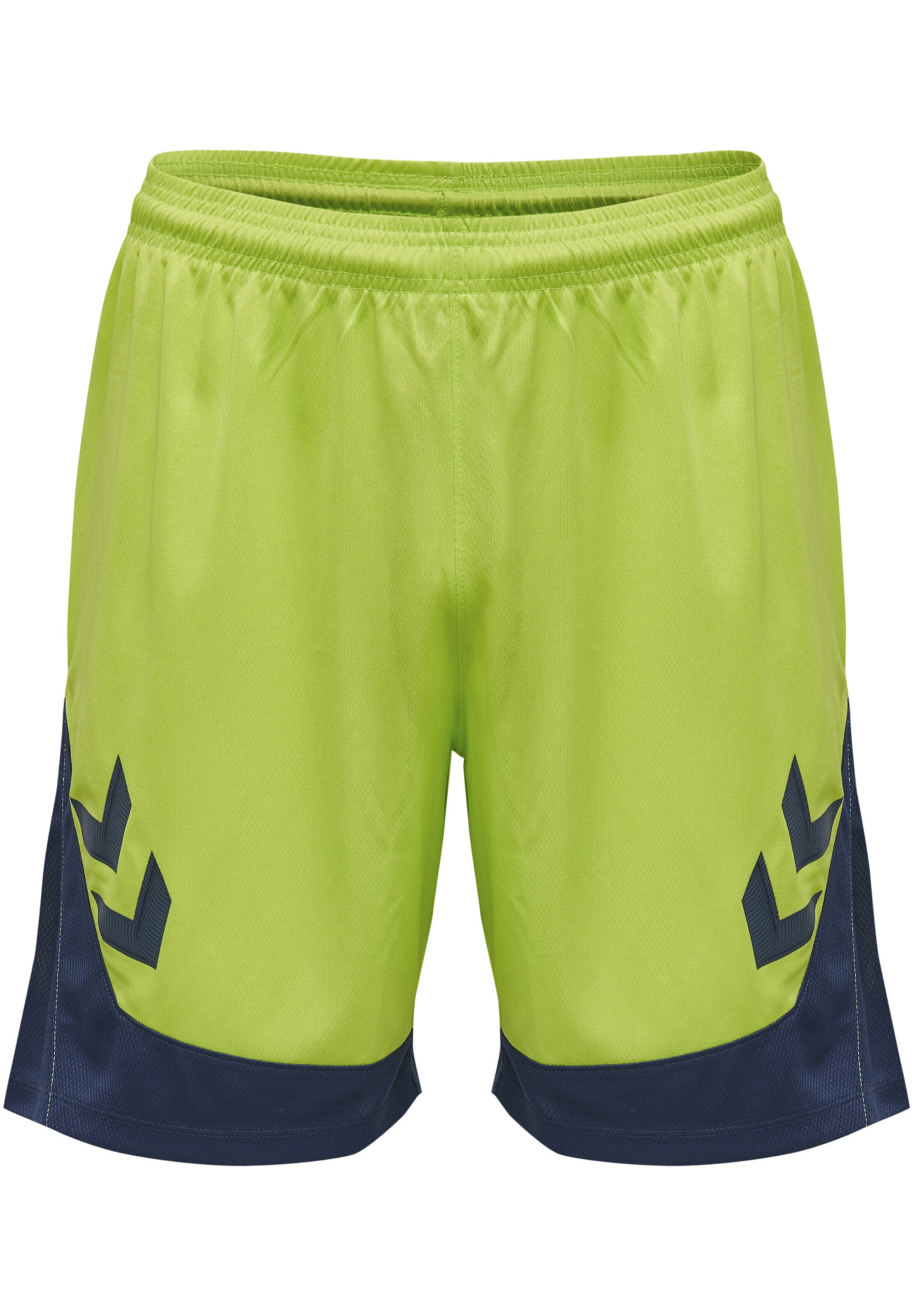 Hummel Regular Sports trousers 'Lead Poly' in Green: front