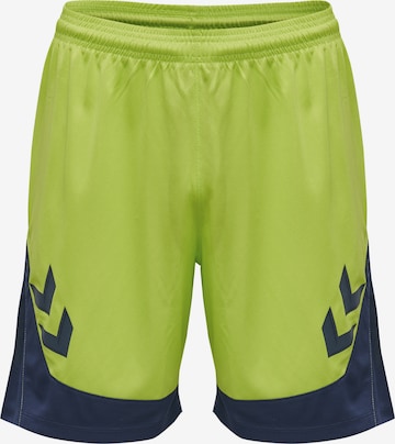 Hummel Sports trousers 'Lead Poly' in Green: front