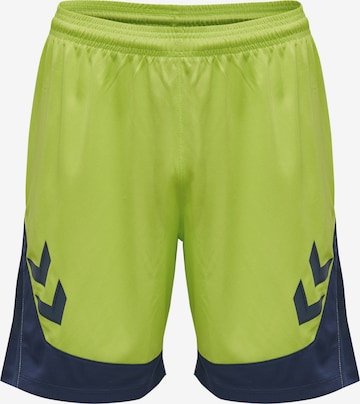 Hummel Sports trousers 'Lead Poly' in Green: front