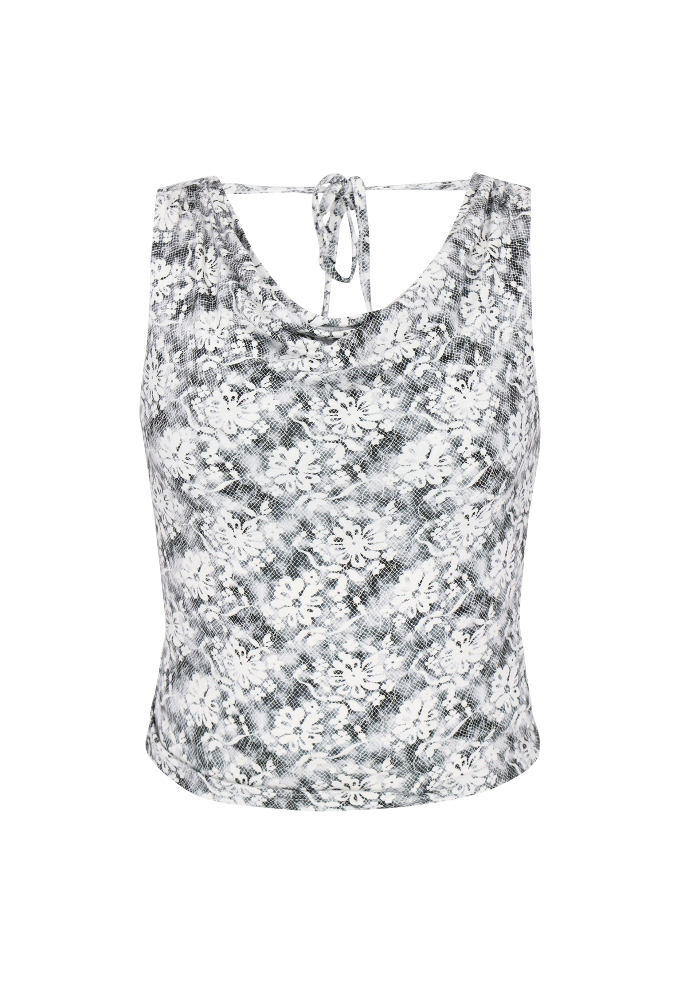 myMo ROCKS Top 'Rock' in White: front