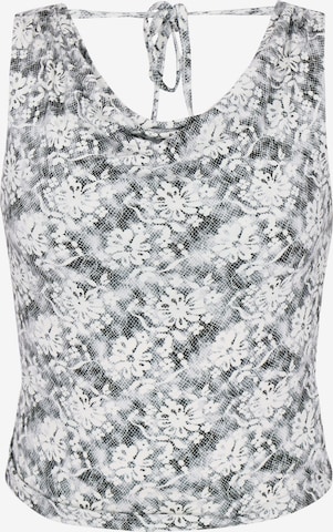 myMo ROCKS Top 'Rock' in White: front