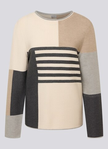 Pull-over Rabe en beige : devant