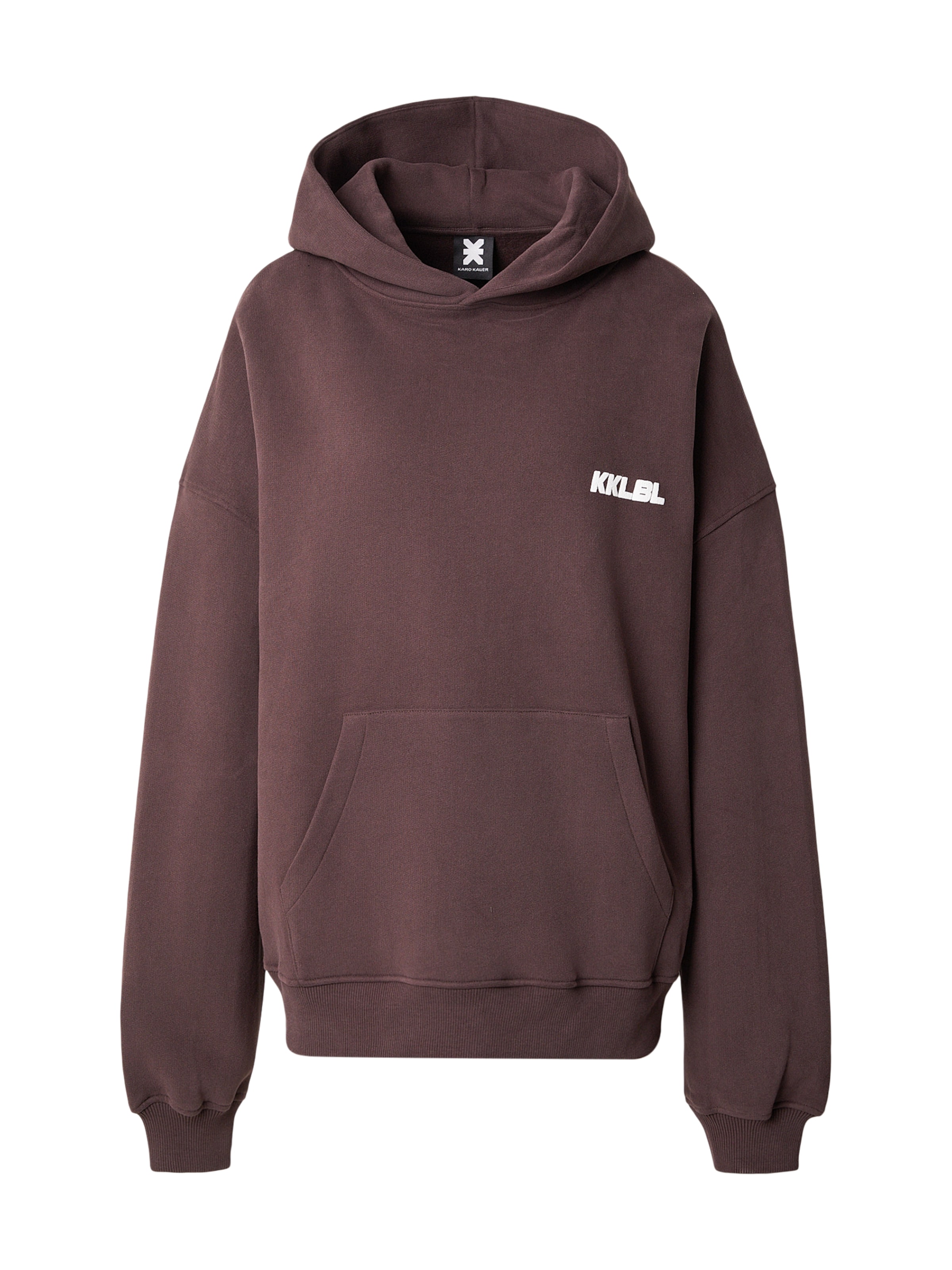 Karo Kauer Sweatshirt in Brown: front