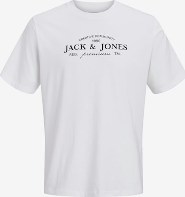 JACK & JONES T-Shirt in Weiß: Vorderseite