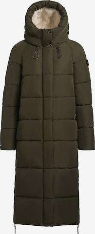 khujo Зимно палто 'Lamba' в зелено: отпред