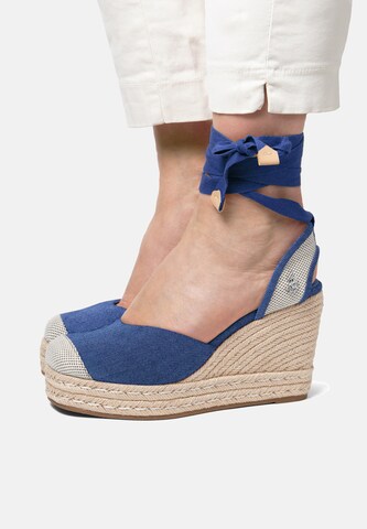 U.S. POLO ASSN. Sandal 'STEFY001W/5T3' in Blue: front