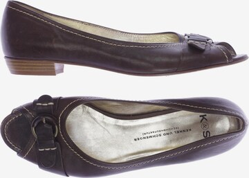 Kennel & Schmenger Flats & Loafers in 42,5 in Brown: front