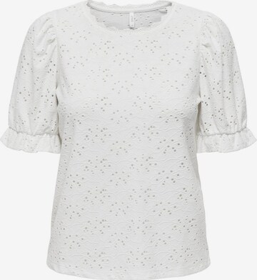 ONLY - Blusa 'MILLA' em branco: frente