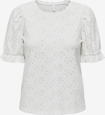 Camicia da donna 'MILLA' di ONLY in bianco: frontale