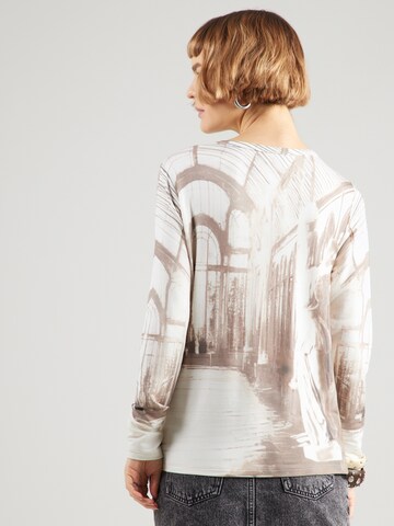 T-shirt monari en marron