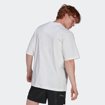 T-Shirt fonctionnel ADIDAS SPORTSWEAR en blanc