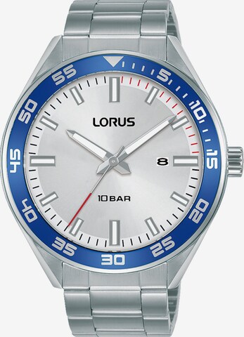 LORUS Analog Watch in Silver: front