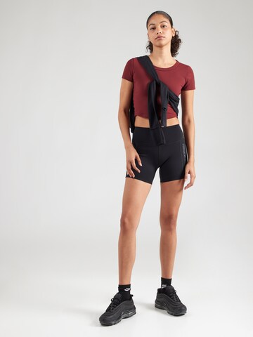 NIKE - Skinny Pantalón deportivo 'ONE' en negro