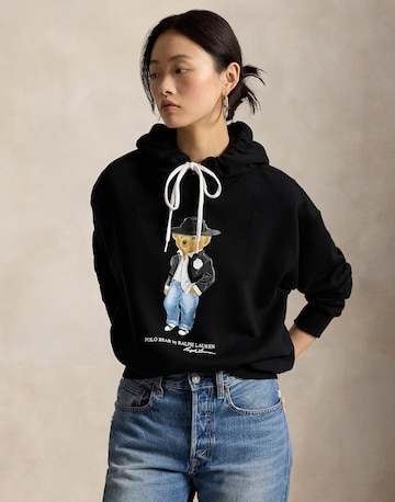 Polo Ralph Lauren - Sudadera en negro: frente